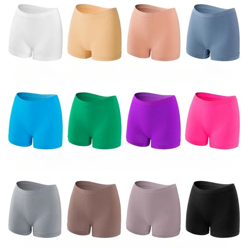 Women’s Seamless Boyshort Panties - Stretchy Anti-Chafing Safety Shorts Soft Sports Underwear S-5XL