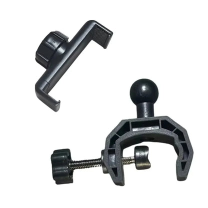 Universal C-Clip Phone Holder - 360° Rotating Mount for Boom Arms and Microphone Stands