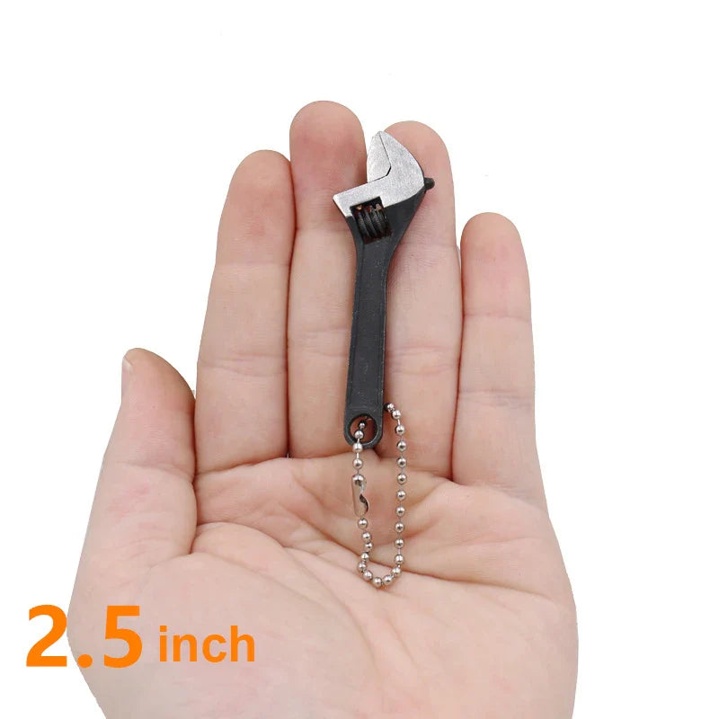 Mini Adjustable Spanner Wrench Set – 2.5/4 Inch Open-End Portable Hand Tools