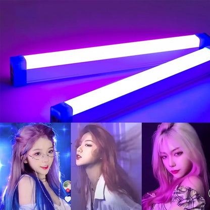 RGB Tube Light - USB Colorful LED Night Lamp & Portable Fill Light for Room Decor
