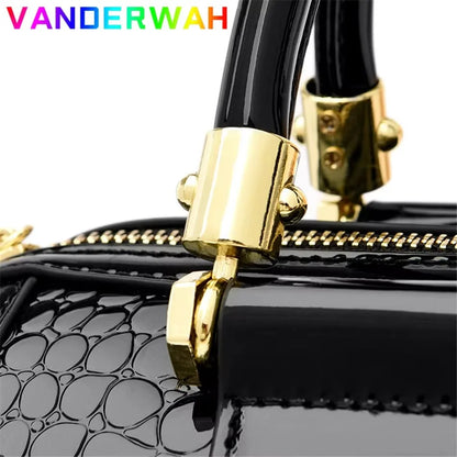 Luxury Women’s Leather Handbag – Large Capacity Shoulder & Crossbody Designer Bag