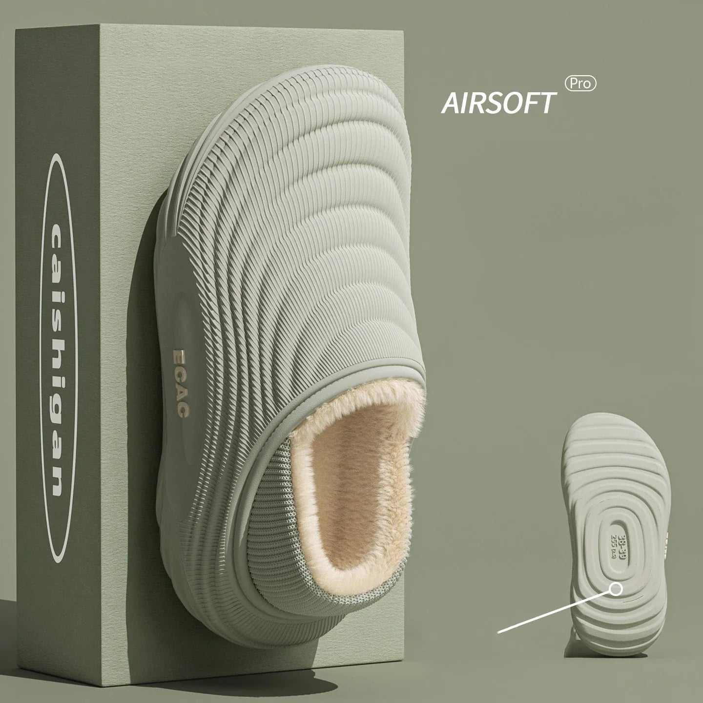 Waterproof Cotton Slippers for Men & Women – Warm Winter Home Shoes, Non-Slip Cozy Couple Cotton Slippers Indoor Comfort Footwear