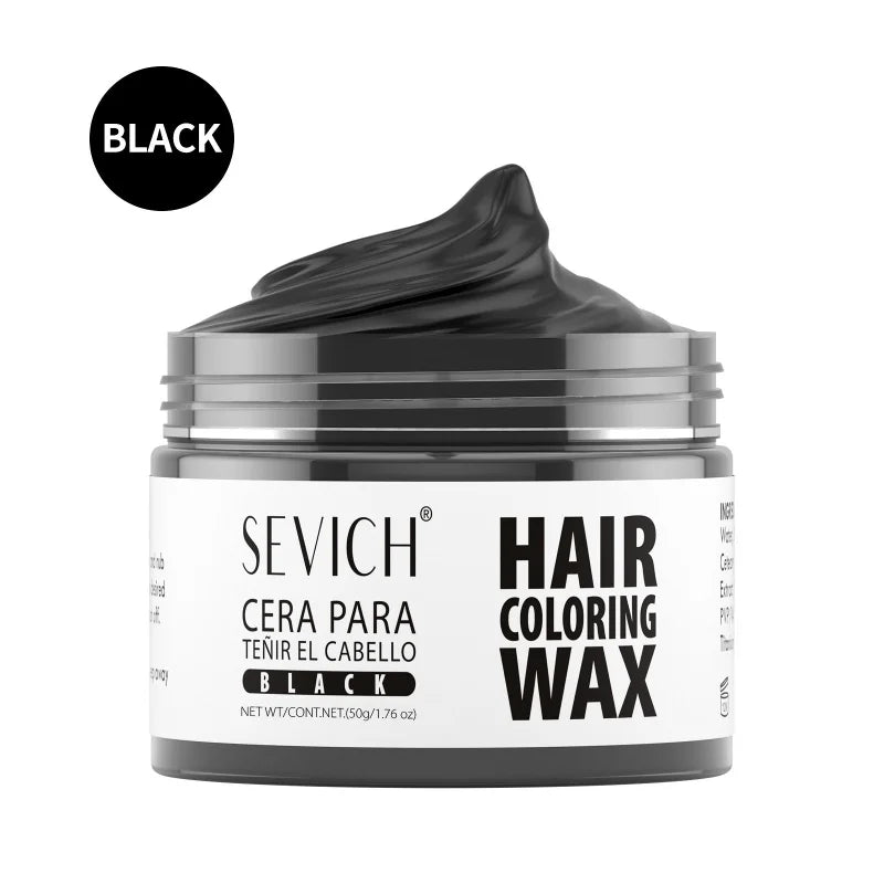 13-Color Halloween Hair Wax – 50g/120g DIY Temporary Hair Dye Cream for Men & Women, Party, Cosplay & Daily Use