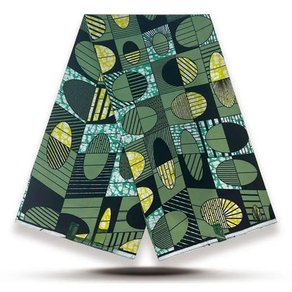 High Quality African Wax Print Fabric - 100% Cotton Soft Ankara Real Wax Fashion Material