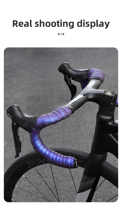 ESLNF Colorful Thickened Anti-Slip Handlebar Tape – Anti-Vibration Comfort Road Bike Bar Wrap