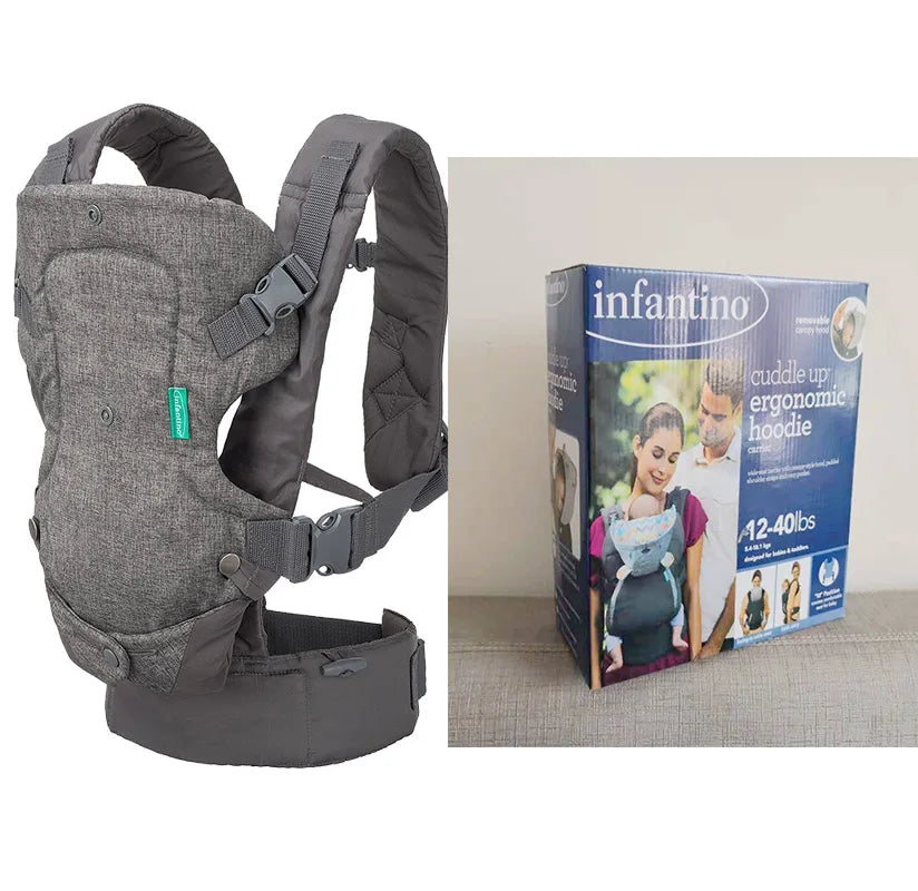 Ergonomic Baby Hip Seat Carrier - Front Facing Kangaroo Wrap Sling with Adjustable Infant Waist Support