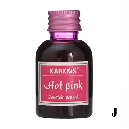 20/30ml Fountain Pen Ink – High-Quality Pure Color Ink for Calligraphy, Writing, and School Stationery