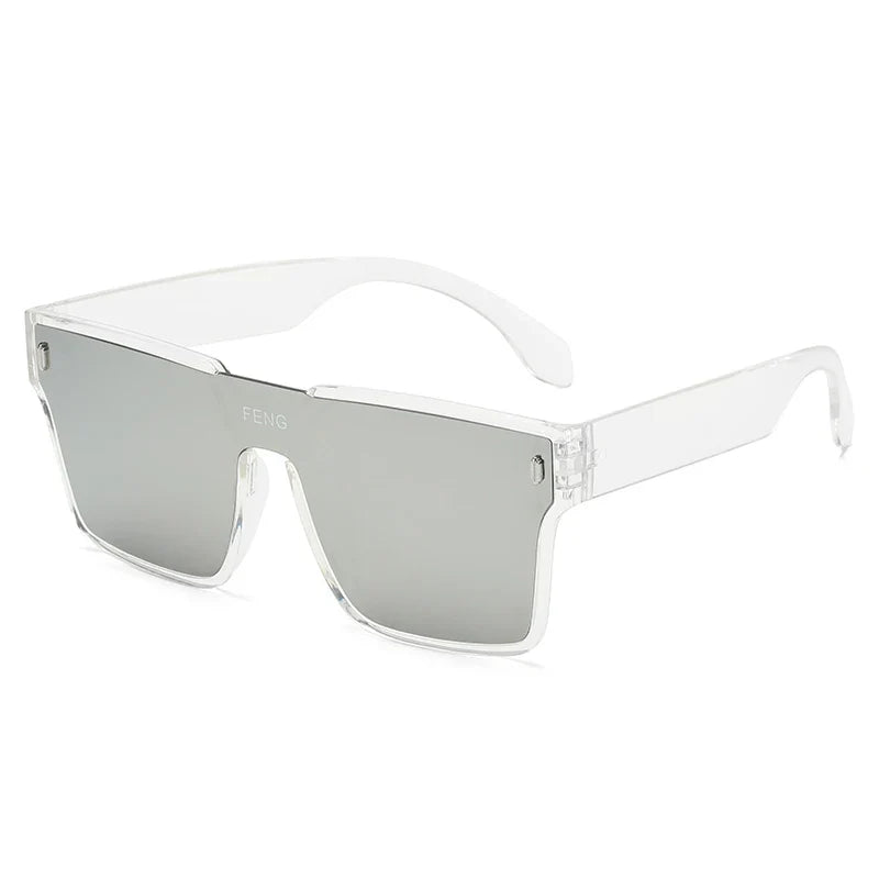 Luxury Vintage Square Sunglasses – Fashion Designer UV400 Sunshade Eyewear for Women & Men