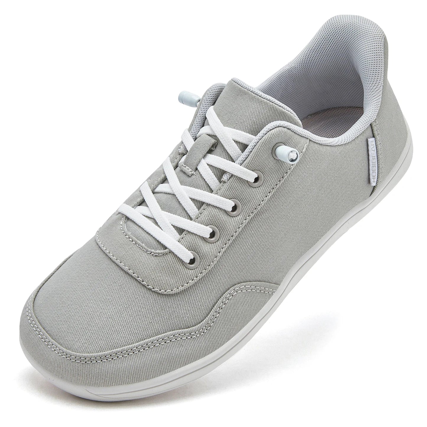 HOBIBEAR Unisex Barefoot Shoes – Adjustable Slip-On Minimalist Sneakers for Men & Women, Wide Toe, Lightweight Walking Shoes