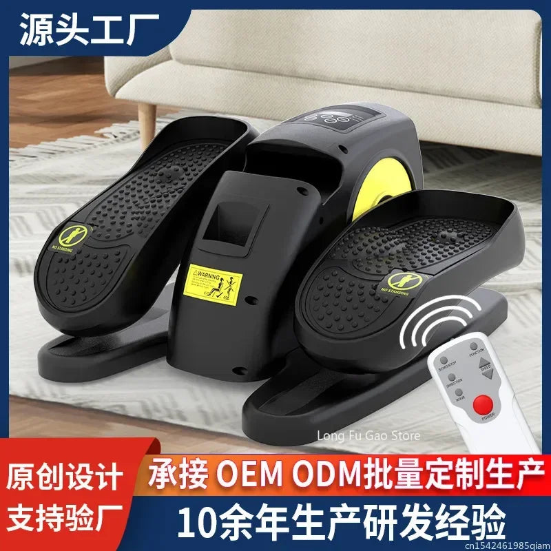 Mini Elliptical Stepper – Small Multifunctional Household Fitness Machine, Silent Space Walking Stepper