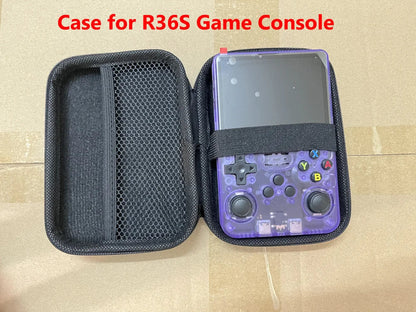 Protective Game Storage Case for Miyoo Mini Plus & Anbernic RG35XX XU10 - Portable Console Bag for M17, R36S, R35S - Secure Carry Solution