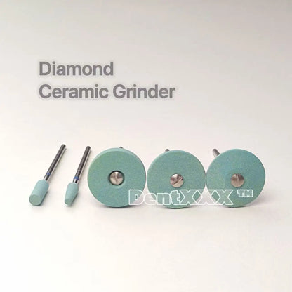 Diamond Polishing Stone Grinder - 2.35mm Shank Coarse Grit Polishing Head for Precision Finishing