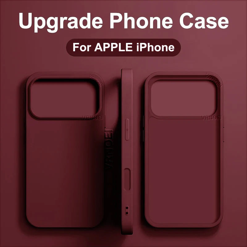 Shockproof Phone Case for iPhone 11–17 Pro Max/Plus/Air Series Upgrade Protective Cover Full Body Drop Protection Accessory