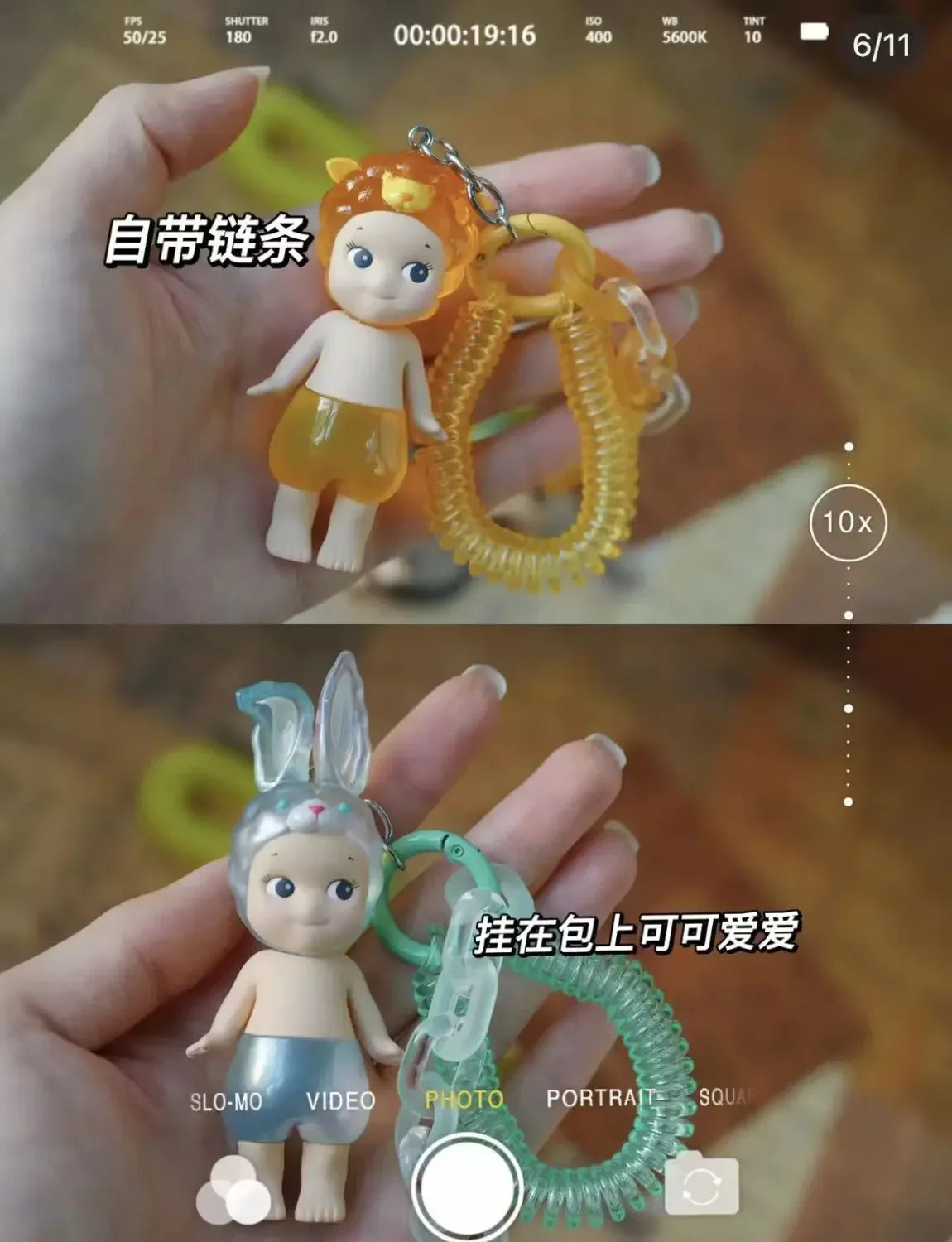 S Angel Little Angel Doll – Candy House Series Blind Box Keychain Pendant, Handmade Gift