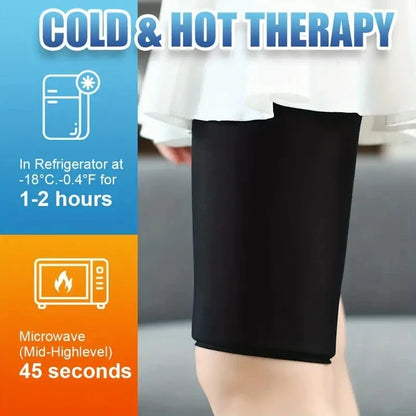 Reusable Gel Ice Sleeve Wrap — Hot & Cold Pack for Elbow, Knee, Ankle, Hand Pain Relief & Injury Therapy