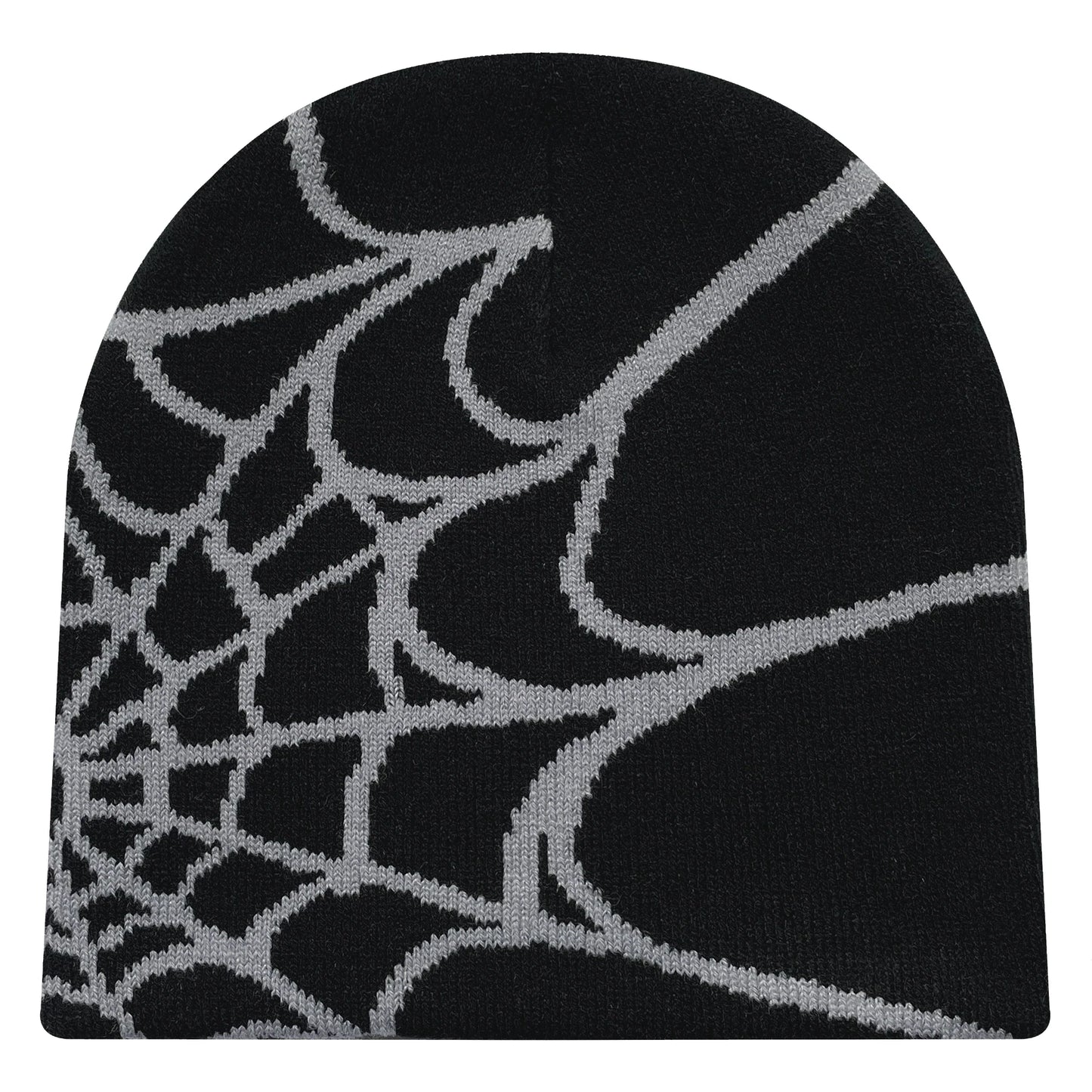 Y2K Spider Web Knit Hat - Unisex Outdoor Sports Fashion Beanie for Men & Women