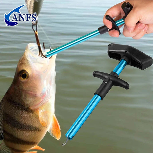 T-Shaped Fish Hook Remover - Fishing Hook Separator Tool for Quick and Easy Hook Removal