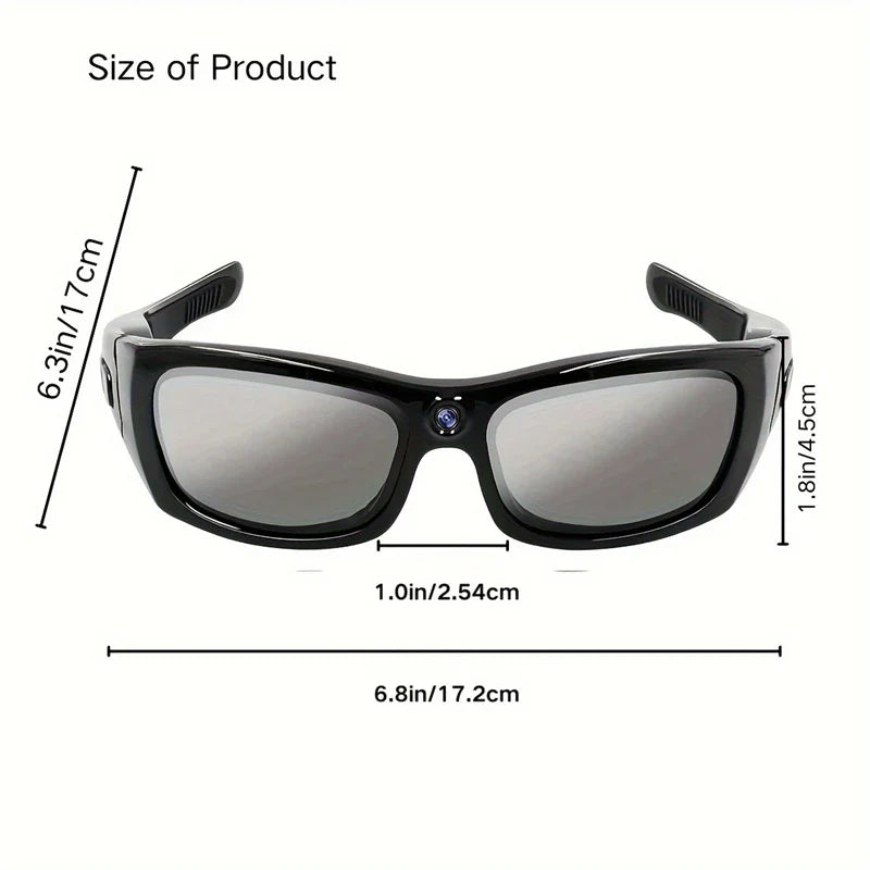 Xiaomi Sports Camera Glasses — Sense Bluetooth, Music & Call, Intelligent Recording, Waterproof, UV-Proof Outdoor Sports and Cycling Glasses