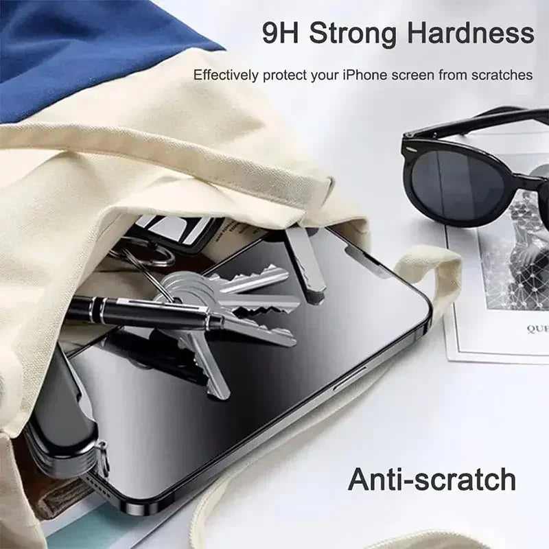 Privacy Screen Protector for iPhone - Anti-Spy Tempered Glass for iPhone 6 7 8 X XS XR 11 12 13 14 15 16 17 Pro Max Mini Plus