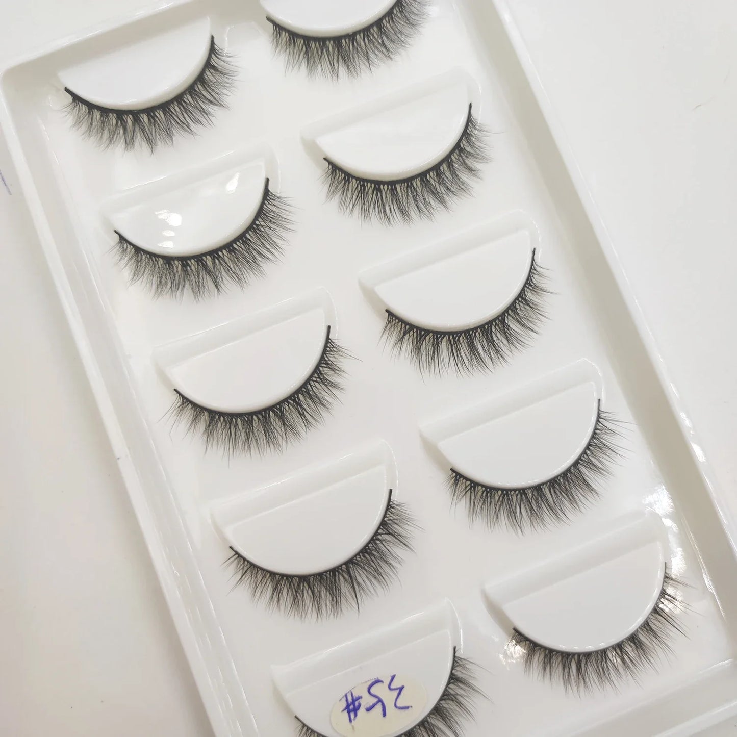 38 Styles 5 Pairs 3D Mink False Eyelashes – Natural Fake Lashes Makeup Beauty Tools