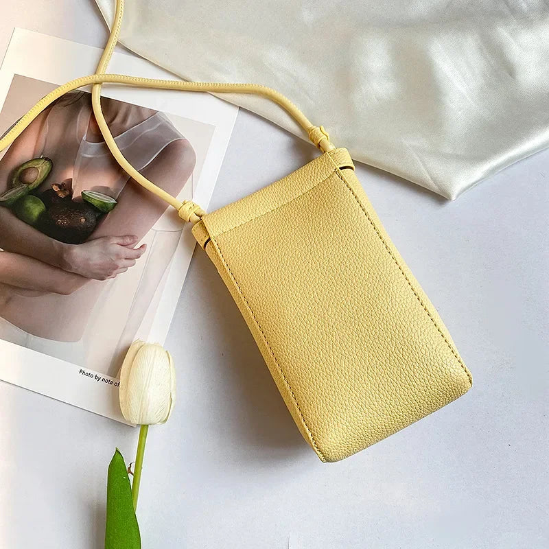 Women's PU Leather Shoulder Bag - Large Capacity Crossbody Handbag with Phone Pocket
