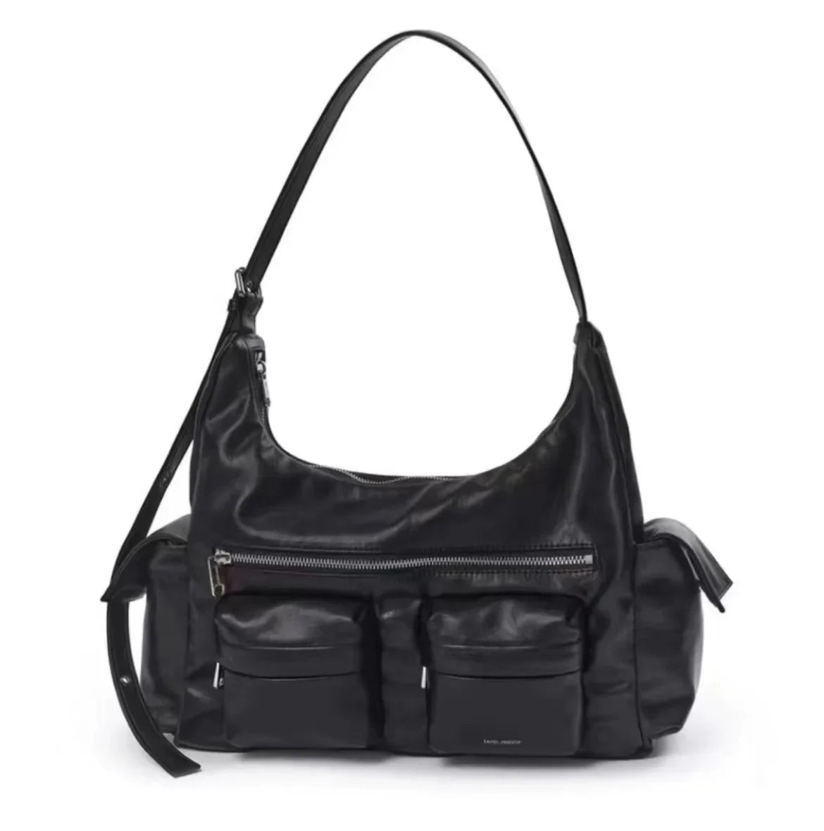 SAMO ONDOH South Korean Shoulder Bag — Hong Eun-Chae & Song Yuqi Inspired Motorcycle Underarm Bag