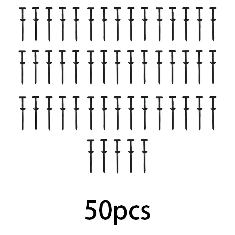 Cable Tie Buckle Fastener - Core Nail Push Rivet Clips for Car Mudguard, Fender, Inner Lining & Trunk