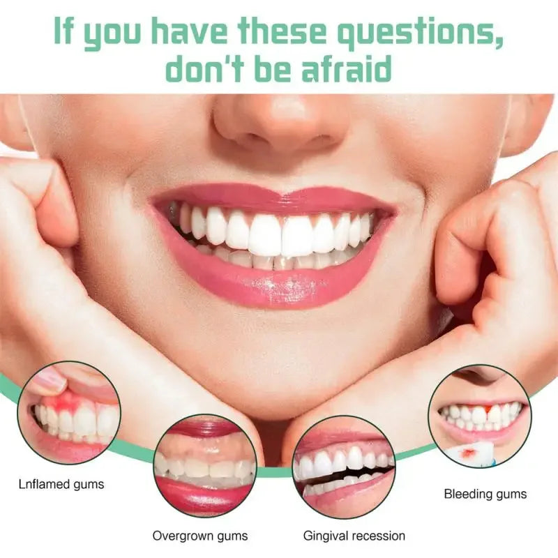 Fast-Acting Cavities Repair Mousse Toothpaste - Cleans, Whitens & Removes Yellow Plaque Stains - Relieves Gums, Toothache - Dental Care Solution