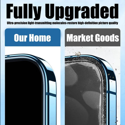 4-Pack Tempered Glass Screen Protector - Full Coverage Protective Film for iPhone 6–17 Series & Pro Max Models