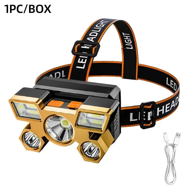 Powerful Rechargeable LED Headlamp – Nitecore Fishing, Camping, Hiking & Hunting Flashlight