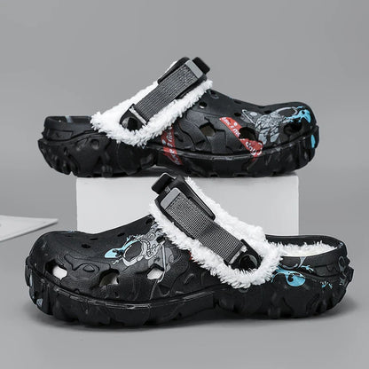 Men’s & Women’s Winter Slippers – Soft Plush Indoor, Non-Slip Removable Sandals, Big Size 47