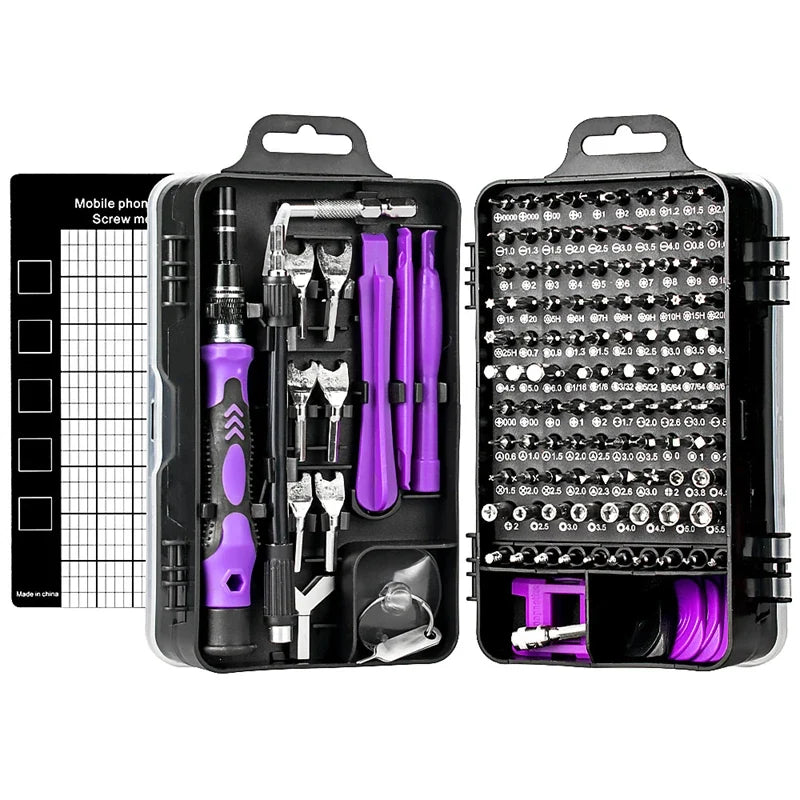 Magnetic Screwdriver Bit Set - Torx Phillips Socket Bits for Phone, PC & Electrical Repair