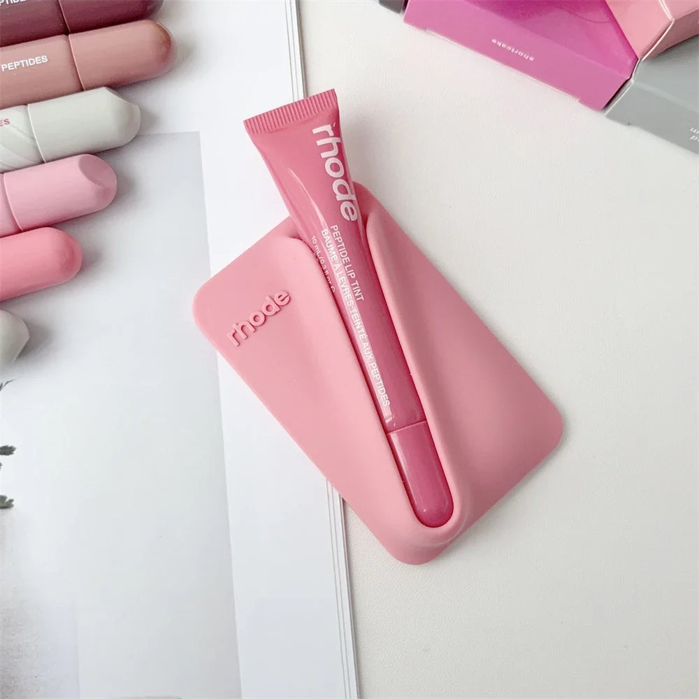 Rhode Long-Lasting Lip Gloss Holder - Magnetic Snap-On Lipstick Case for MagSafe Phone Clips