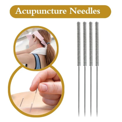 Zhongyan Taihe 500 Acupuncture Needles — Disposable Sterile Needles with Tube for Beauty & Massage