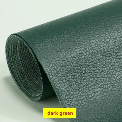 300x50cm Black Self-Adhesive Leather Upholstery Patch – Car Seat, Sofa & Chair Repair Sticker for Holes