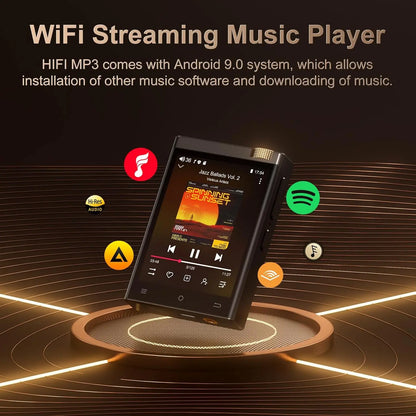 Oilsky Hi-Fi MP3 Player - Lossless DSD High Resolution Audio Player with Bluetooth, WiFi & Expandable Storage