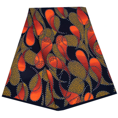 African Ankara Wax Print Fabric by the Yard - 3/6 Yards Party Dress Sewing Cloth FP6625