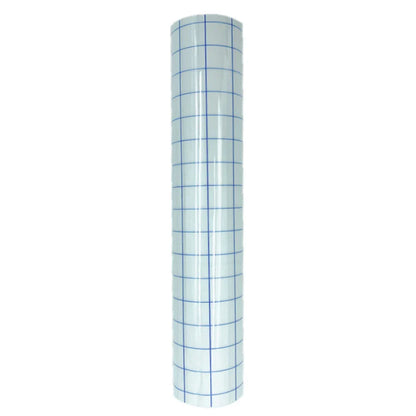 12"x16FT Clear Transfer Paper Tape – Mid Tack Adhesive for Vinyl Signs, Craft Stickers & DIY Decals (4 Colors)