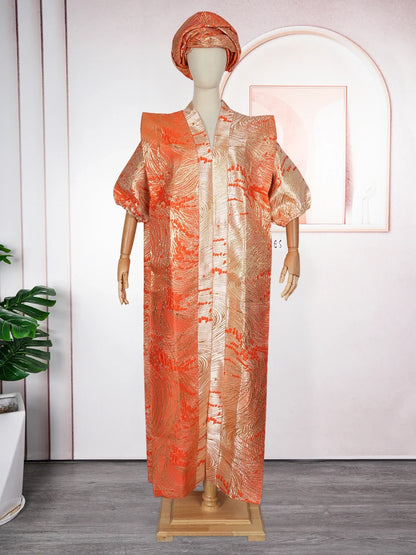 African Dresses for Women - Traditional Dashiki Ankara Gown, Abaya, Kaftan Maxi Long Dress