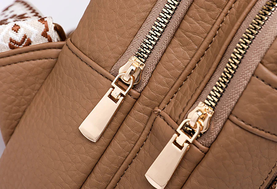 2024 New Women's PU Leather Chest Bag – Fashion Crossbody Shoulder Bag, High-Quality Casual Sac à Main