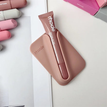 Rhode Long-Lasting Lip Gloss Holder - Magnetic Snap-On Lipstick Case for MagSafe Phone Clips