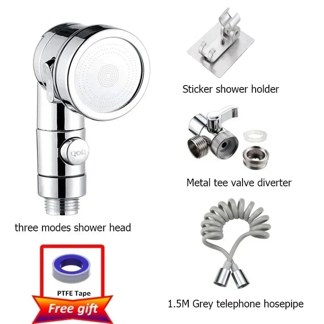 New Faucet Extender & External Shower Head Set – Bathroom Faucet Adapter Attachment for Washbasin