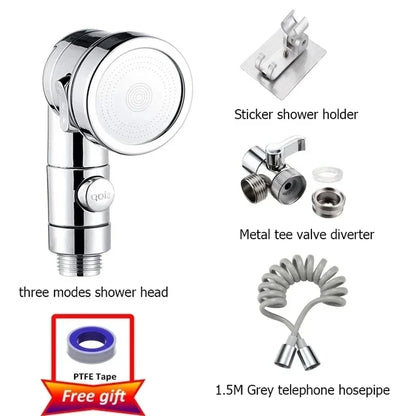 New Faucet Extender & External Shower Head Set – Bathroom Faucet Adapter Attachment for Washbasin