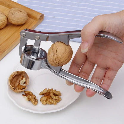 Stainless Steel Garlic Smasher – Manual Press and Grinding Tool for Kitchen | Essential Kitchen Gadgets and Accessories