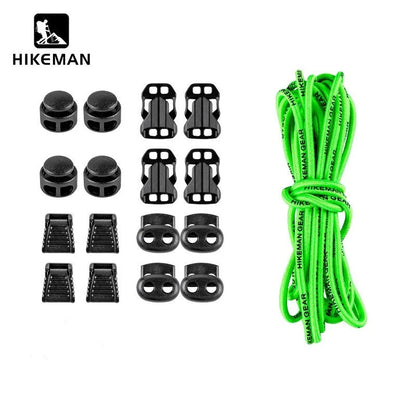 DIY Elastic Backpack Expansion Rope Set - Outdoor Camping & Mountaineering Gear Strap with Adjustable Buckle