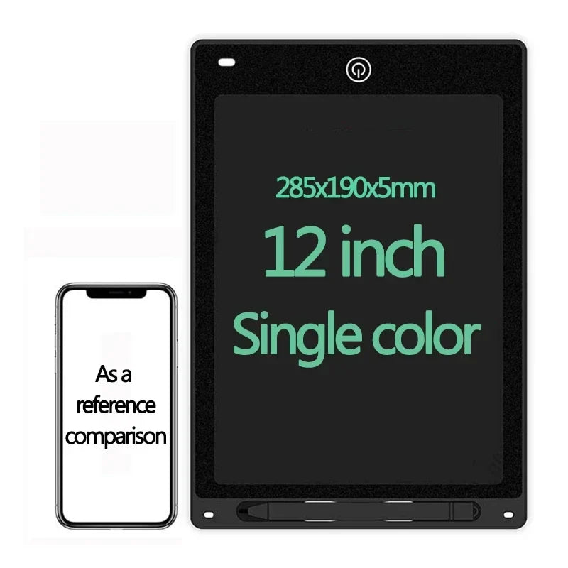 10/12 Inch LCD Writing Tablet - Drawing Board for Kids, Graffiti Sketchpad and Handwriting Blackboard, Magic Toy Gift