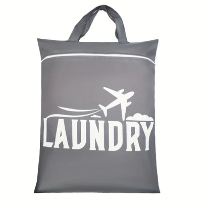 Large Travel Organizer Bag – Durable Clothes & Laundry Storage Pouch with Handles for Swimwear, Gym Gear, and Dirty Clothes