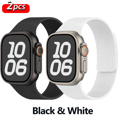 Magnetic Apple Watch Strap – Compatible with Ultra 2, Series 6–10 & SE (38mm–49mm) iWatch Bracelet