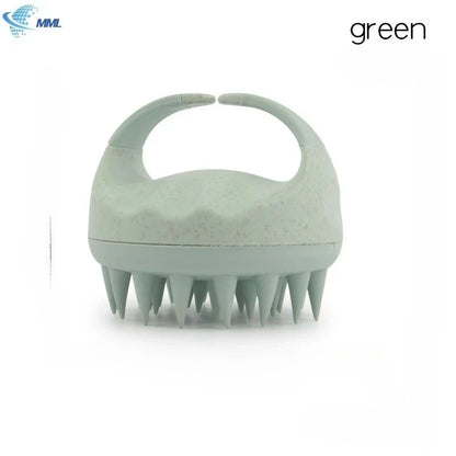 Silicone Scalp Massage Shampoo Brush - Soft Hair Washing Comb for Deep Cleaning, SPA Treatment & Salon Care