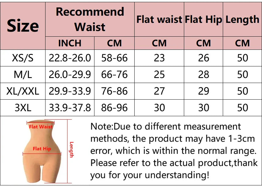 Women’s Seamless High-Waist Shapewear – Butt Lifter Tummy Control Slimming Panty Briefs